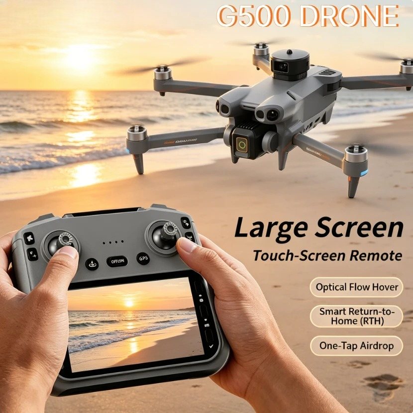 Drone Kit Long Range - Oryginalny składany dron GPS G500 z