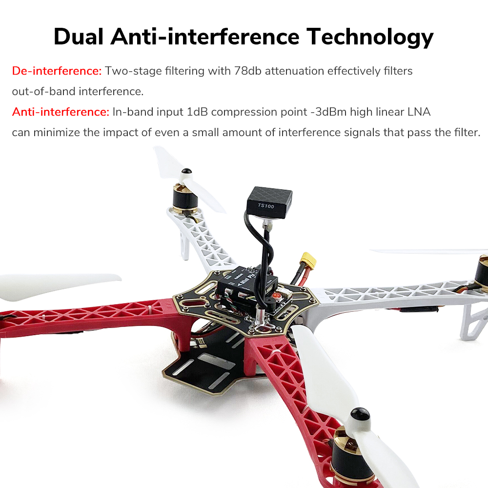 Radiolink TS100 M10N GPS o wys – Drone Kit Hexacopter recenzja i cena